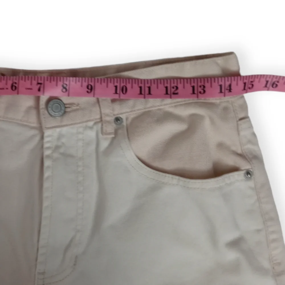 PACSUN VINTAGE LOOSE  WOMEN'S WHITE /TAN PATCH JEANS. SIZE 29 - Picture 8 of 13
